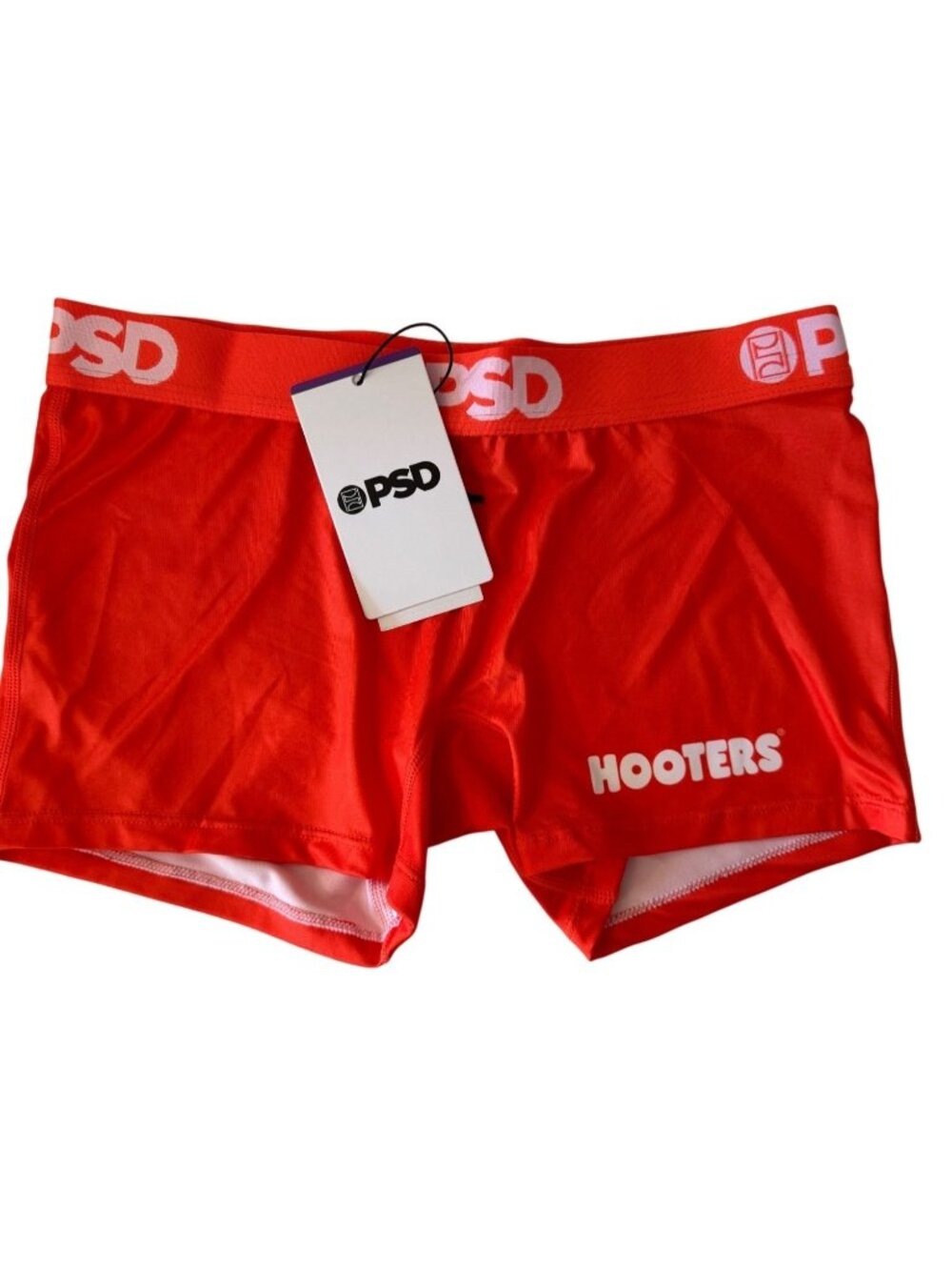 PSD Hooters Uniform Size Small Boy Shorts NWT Stretchy
